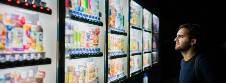 even vending machines can use the IoT to improve service