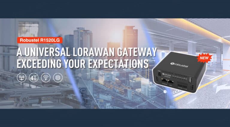 Robustel Unveils R1520LG, A Universal Indoor LoRaWAN Gateway
