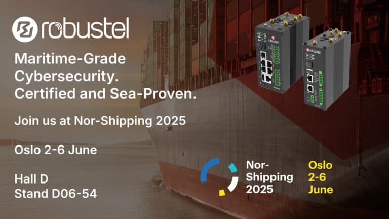 Robustel is heading to Nor-Shipping 2025 – Oslo, Norway