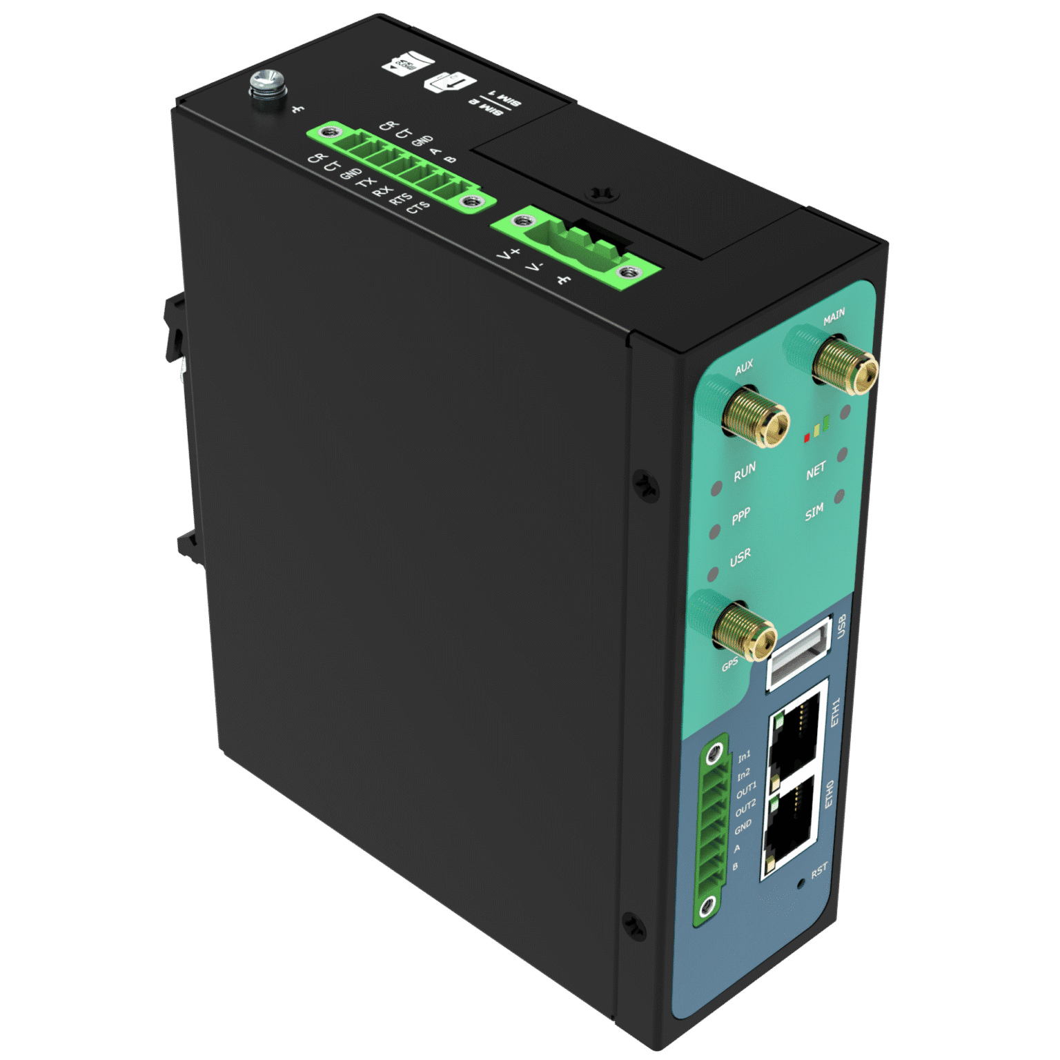 R3000 Router R3000 dual-SIM 4G/LTE industrial router with serial | Robustel