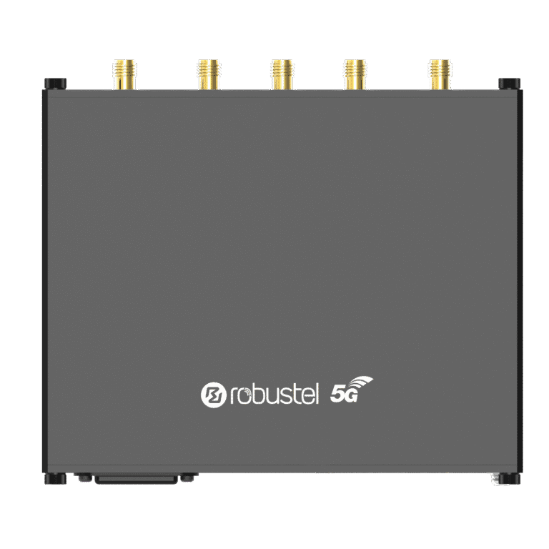 R5020 dual-SIM 5G industrial router with GNSS & PoE-PD | Robustel
