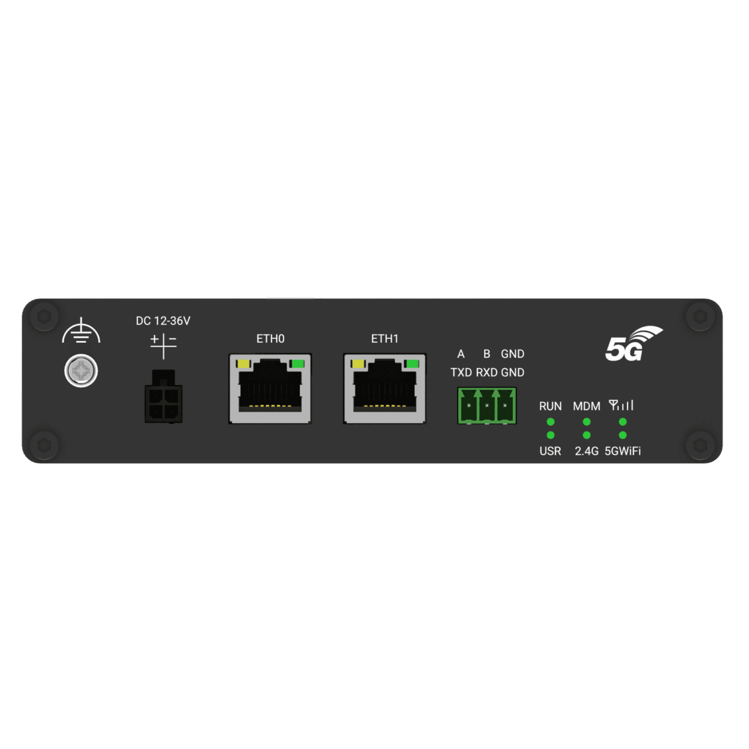 R5020-Lite, router industrial 5G con doble SIM y puerto serie | Robustel
