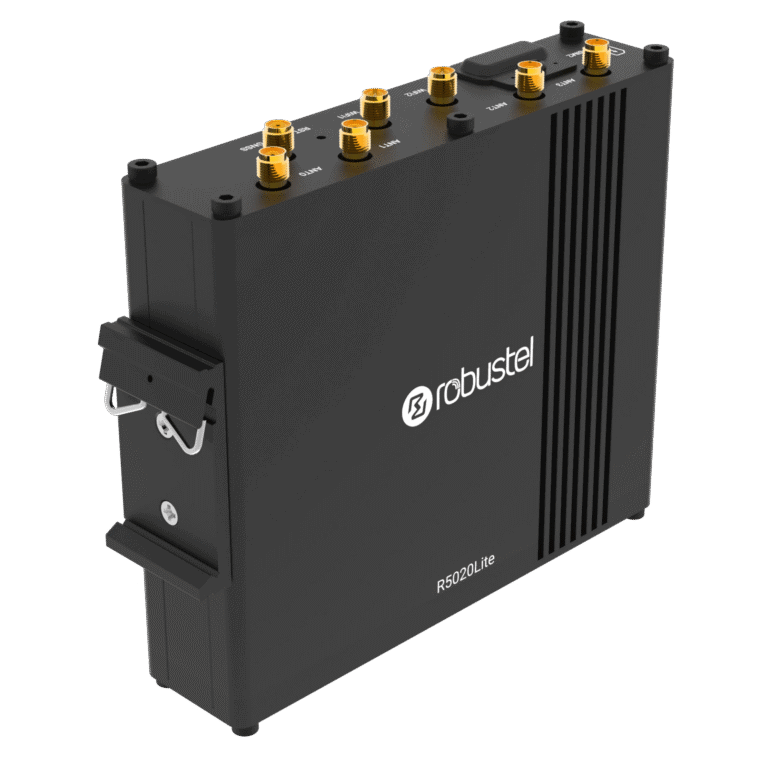 R5020-Lite dual-SIM 5G industrial router with serial | Robustel