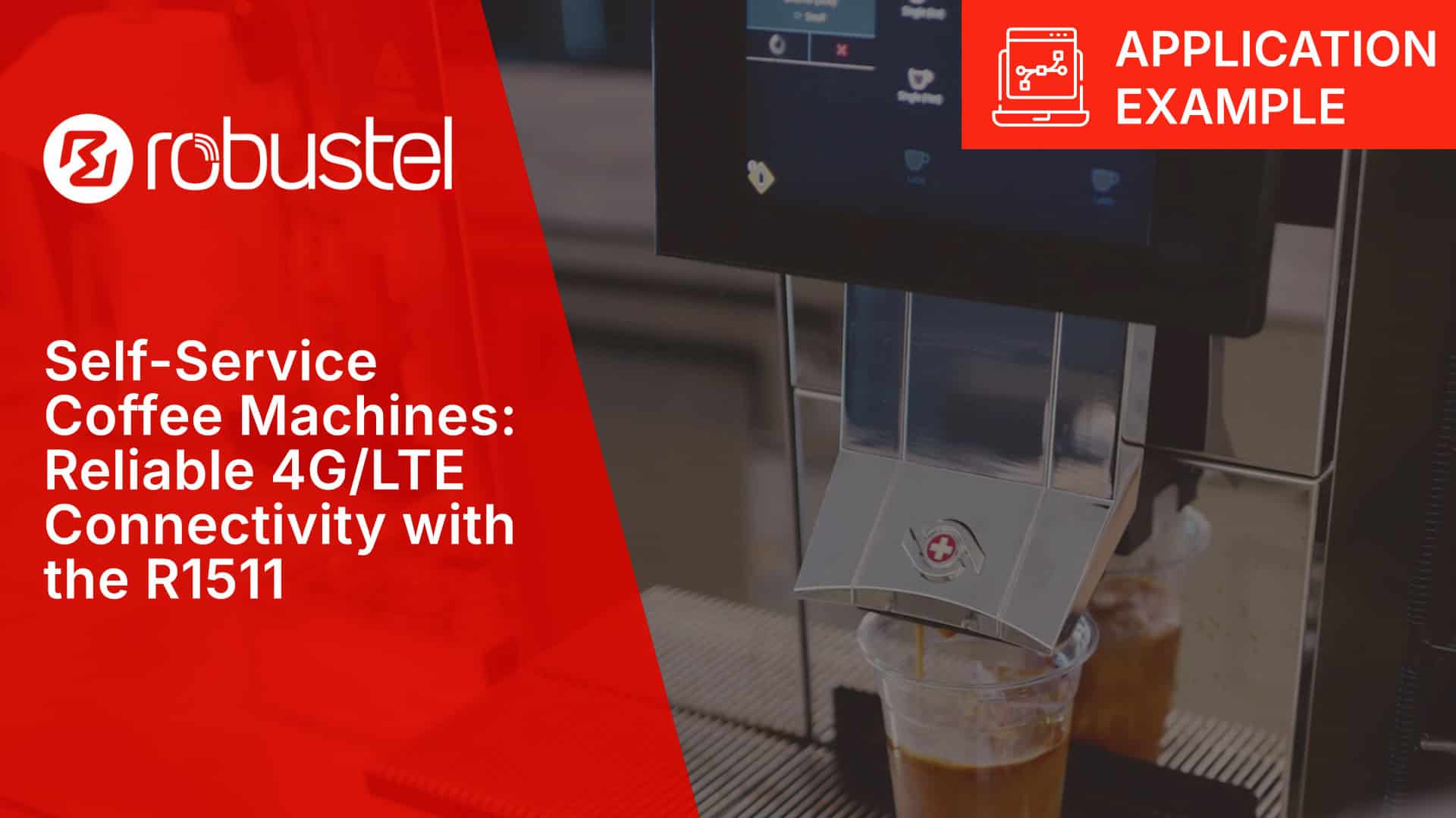 Coffee Rta Example 4G/LTE connectivity for self-service coffee machines with R1511 ...
