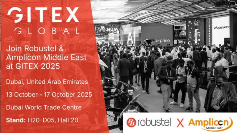 Robustel and Amplicon Middle East to Exhibit at GITEX 2025, Dubai
