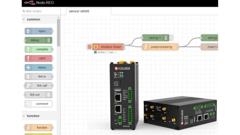 Ilustration of edge node red.