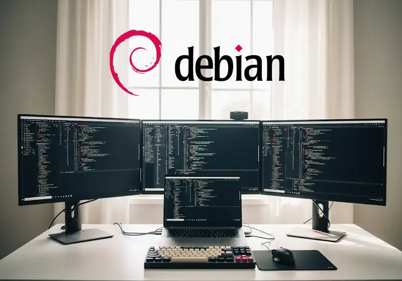 Illustration of debian.