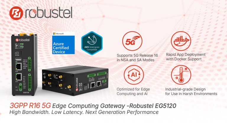 Image of Robustel Edge Comouting gateway,. EG5120.