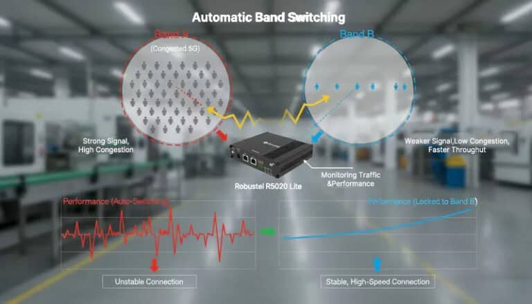 Image of automatic switching.