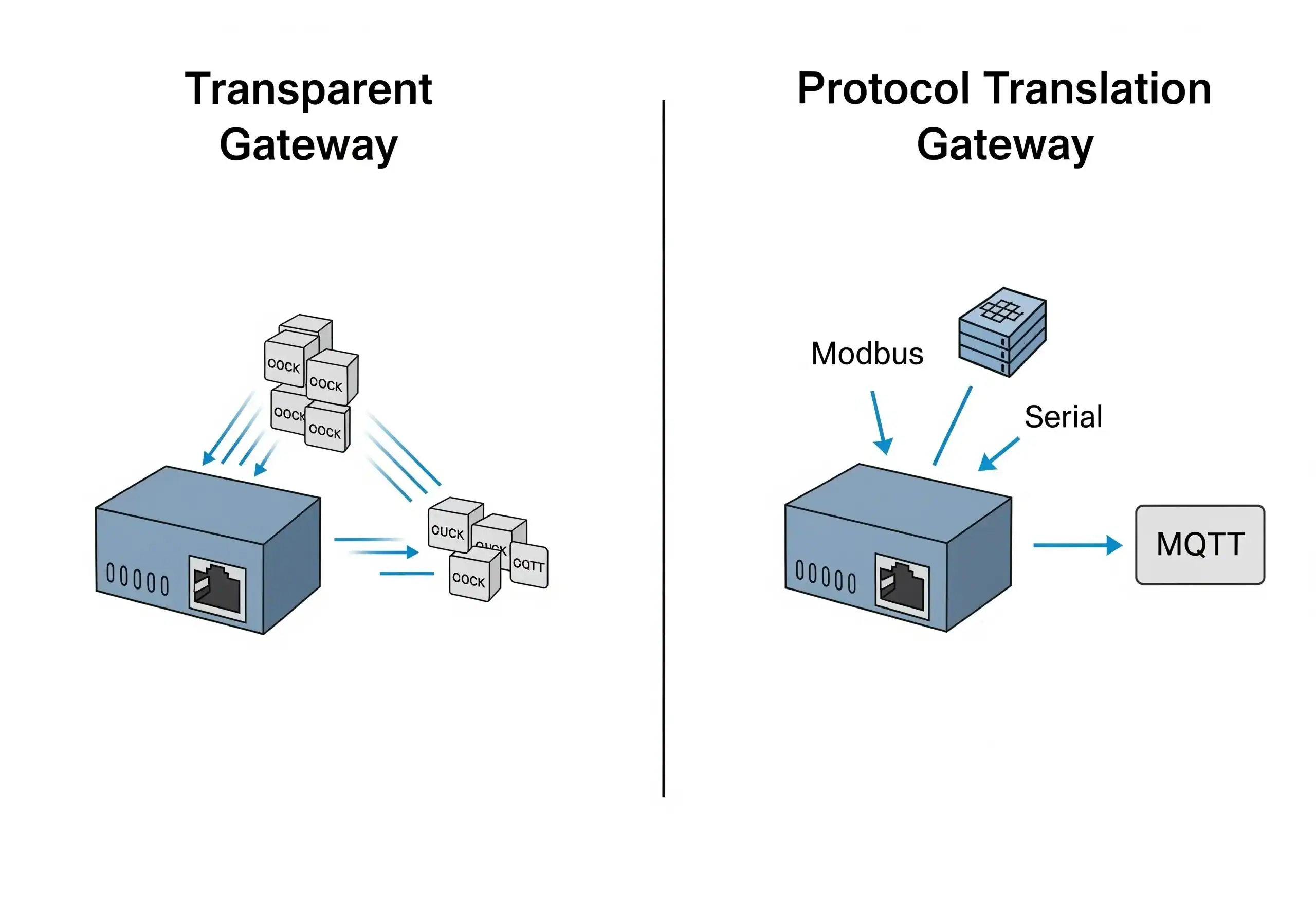 Image of protocol translation iot gateway.