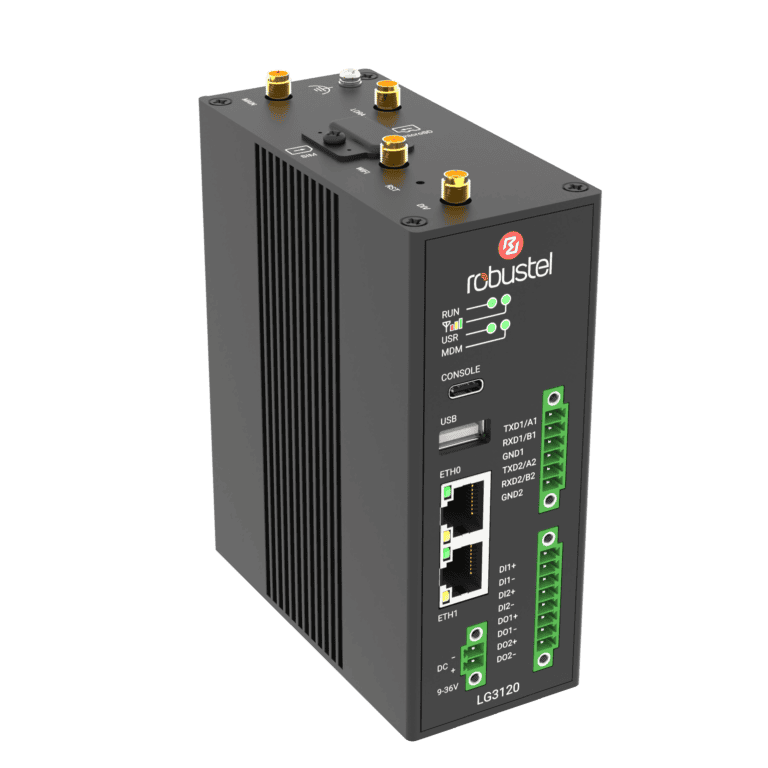 LG3120e LoRaWAN Gateway | Modbus, OPC-UA & BACnet | Robustel