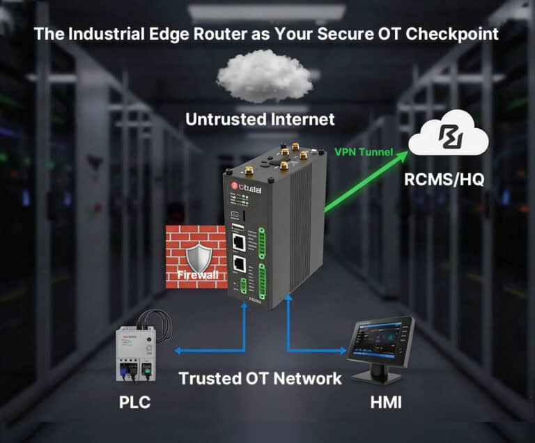 The Edge Router Edge Router vs. Firewall: Building a Lean, Secure Industrial Network ...
