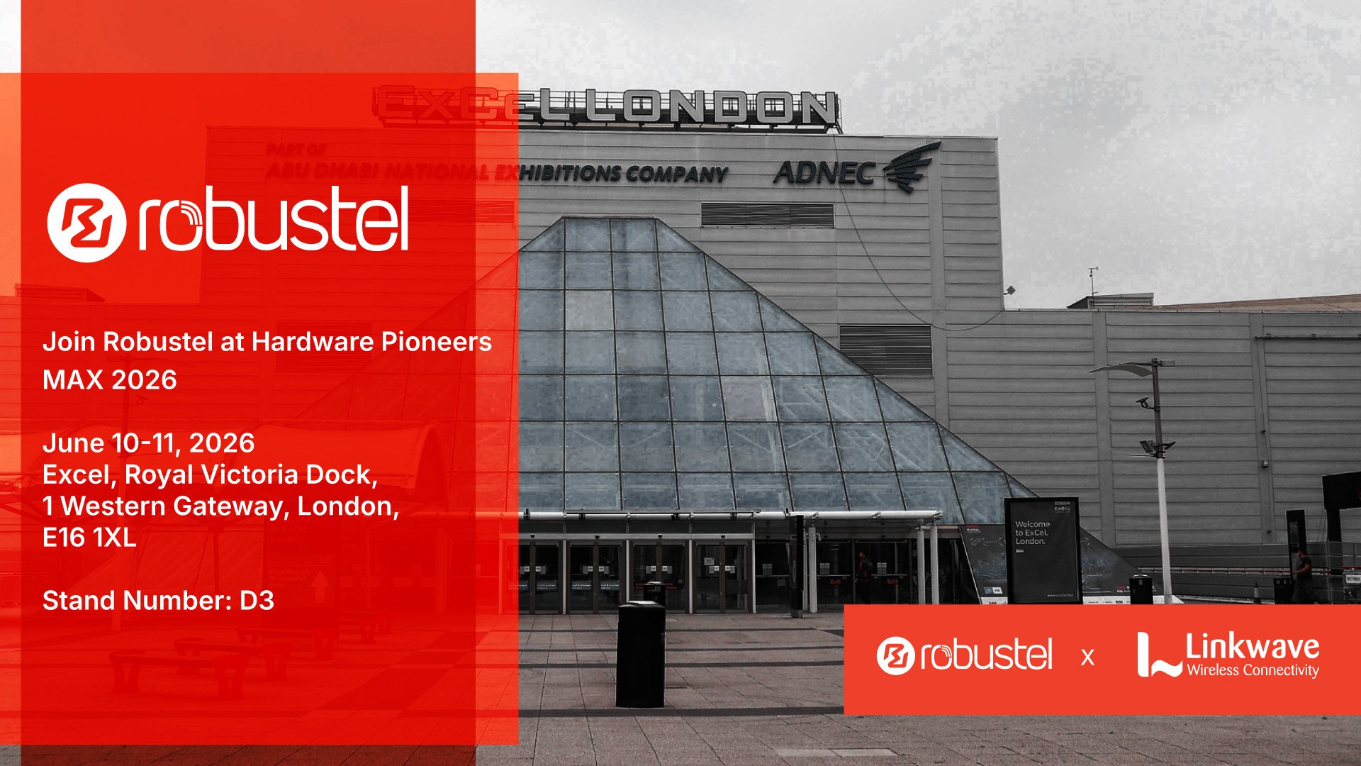 Discover Robustel at Hardware Pioneers 2026 in London, UK