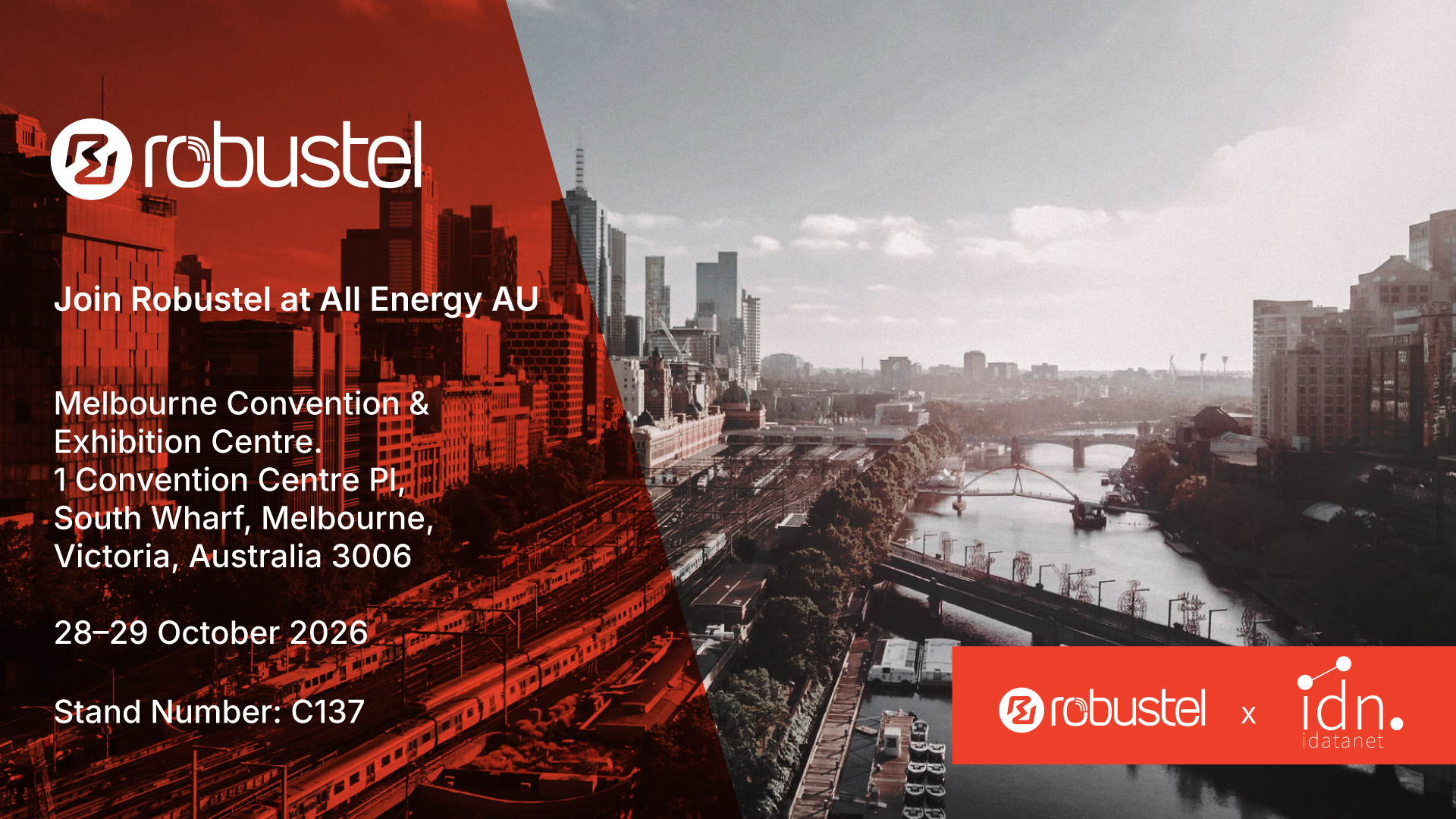 Robustel Joins iDataNet at All Energy Australia 2026 in Melbourne